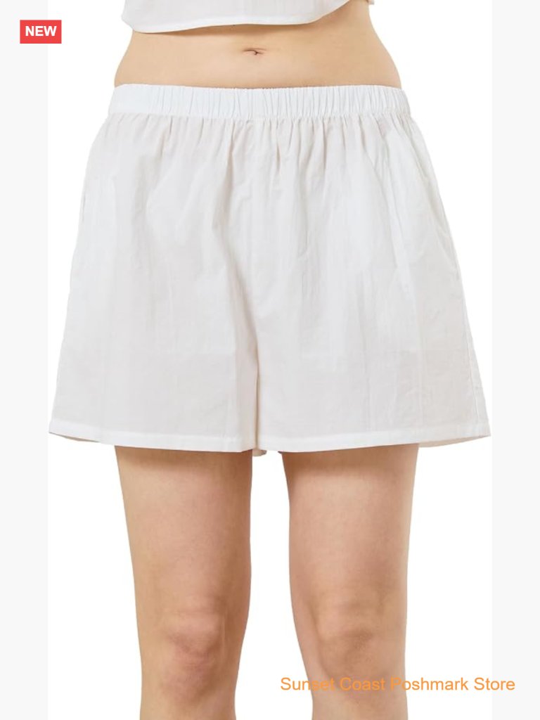 100% Cotton Pajama Shorts Y2k Boxer Slip Shorts Under Dress